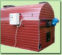 Биореактор для переработки навоза горизонтального типа