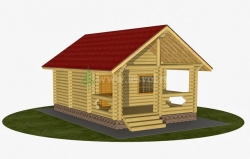 Деревянная баня - баня из бревна или бруса