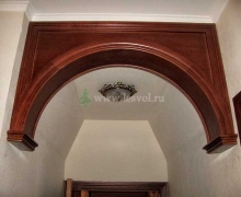 Декоративная деревянная арка