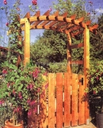 Деревянная арка