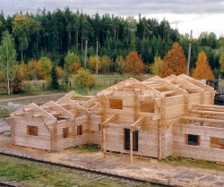 Деревянный дом из бруса