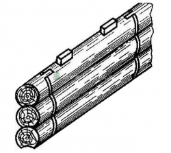 Замена бревен под окнами