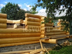 Строительство деревянного сруба