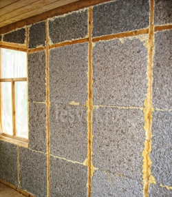 Каркасный дом с утеплителем из плит арболита