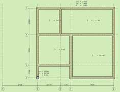 План второго этажа деревянного сруба